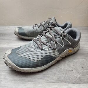 Merrell Trail Glove 7 Mens Size 11.5 Grey Barefoot Running Shoes J067657 Vibram